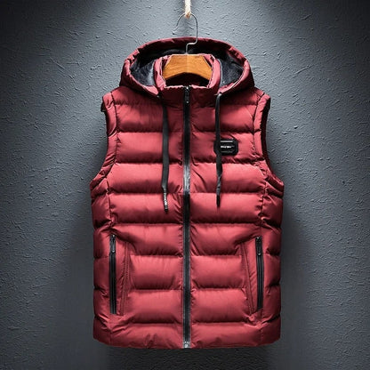 Alpine Thermo Puffer Vest - Red