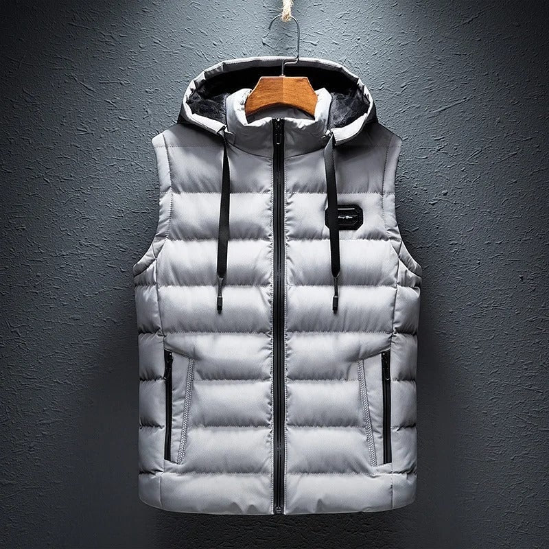 Alpine Thermo Puffer Vest - White