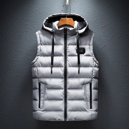 Alpine Thermo Puffer Vest - White