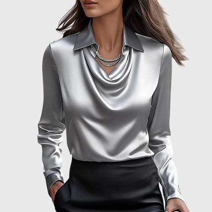 Blouse for Women - Silver