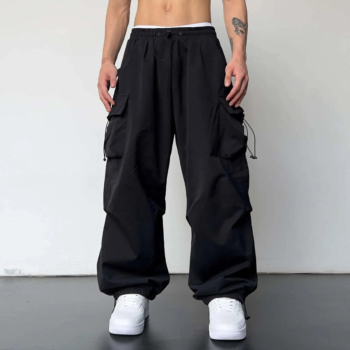 Cargo Pants for Men - Black