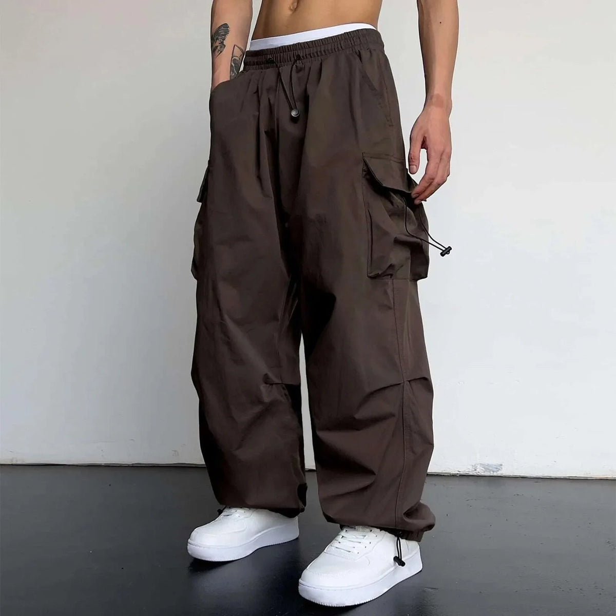 Cargo Pants for Men - Brown