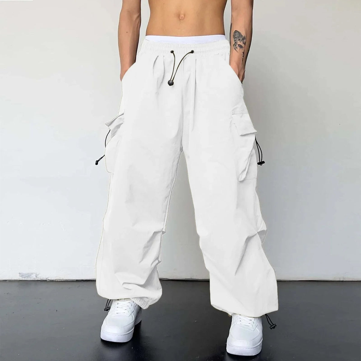 Cargo Pants for Men - White