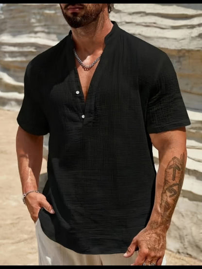 Casual Textured Shirt