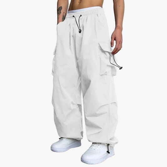Casual Woven Cargo Pants for Men