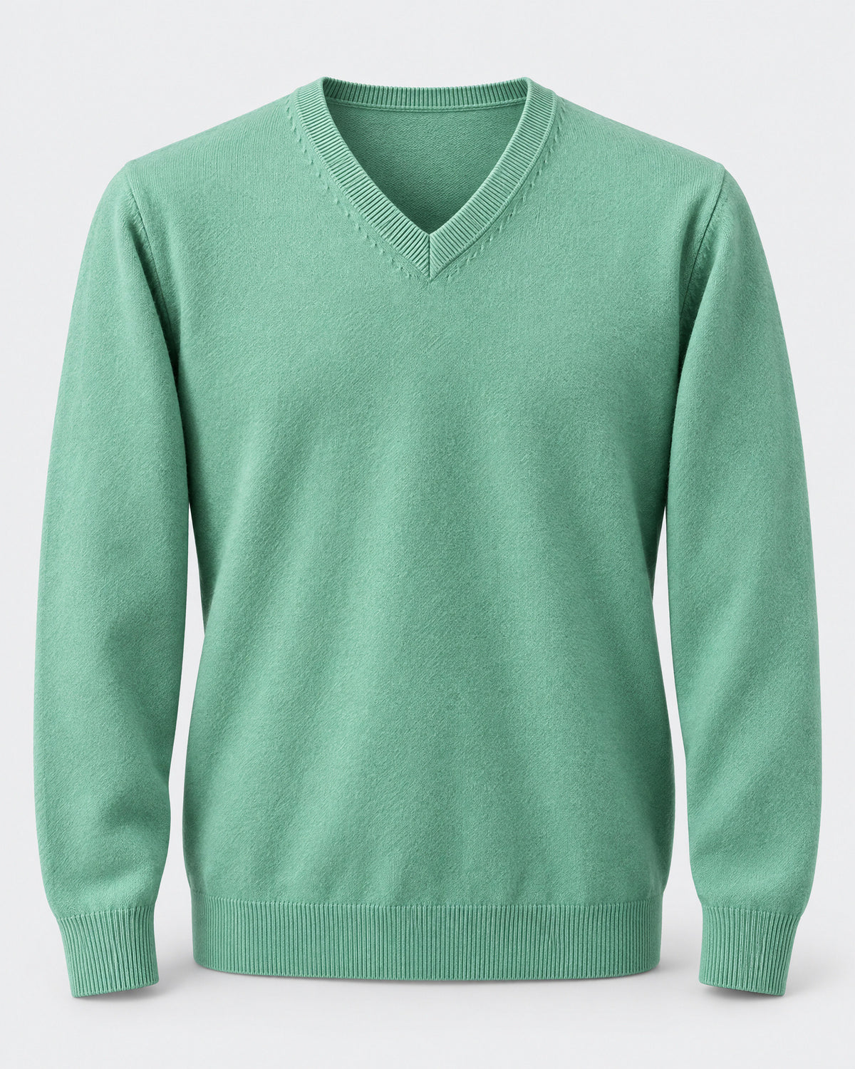 Cashmere V-Neck Sweater for Men – clean studio photo