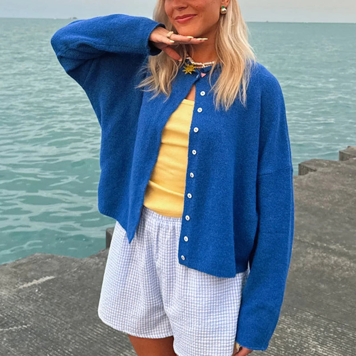 Comfortable Knit Cardigan for Women