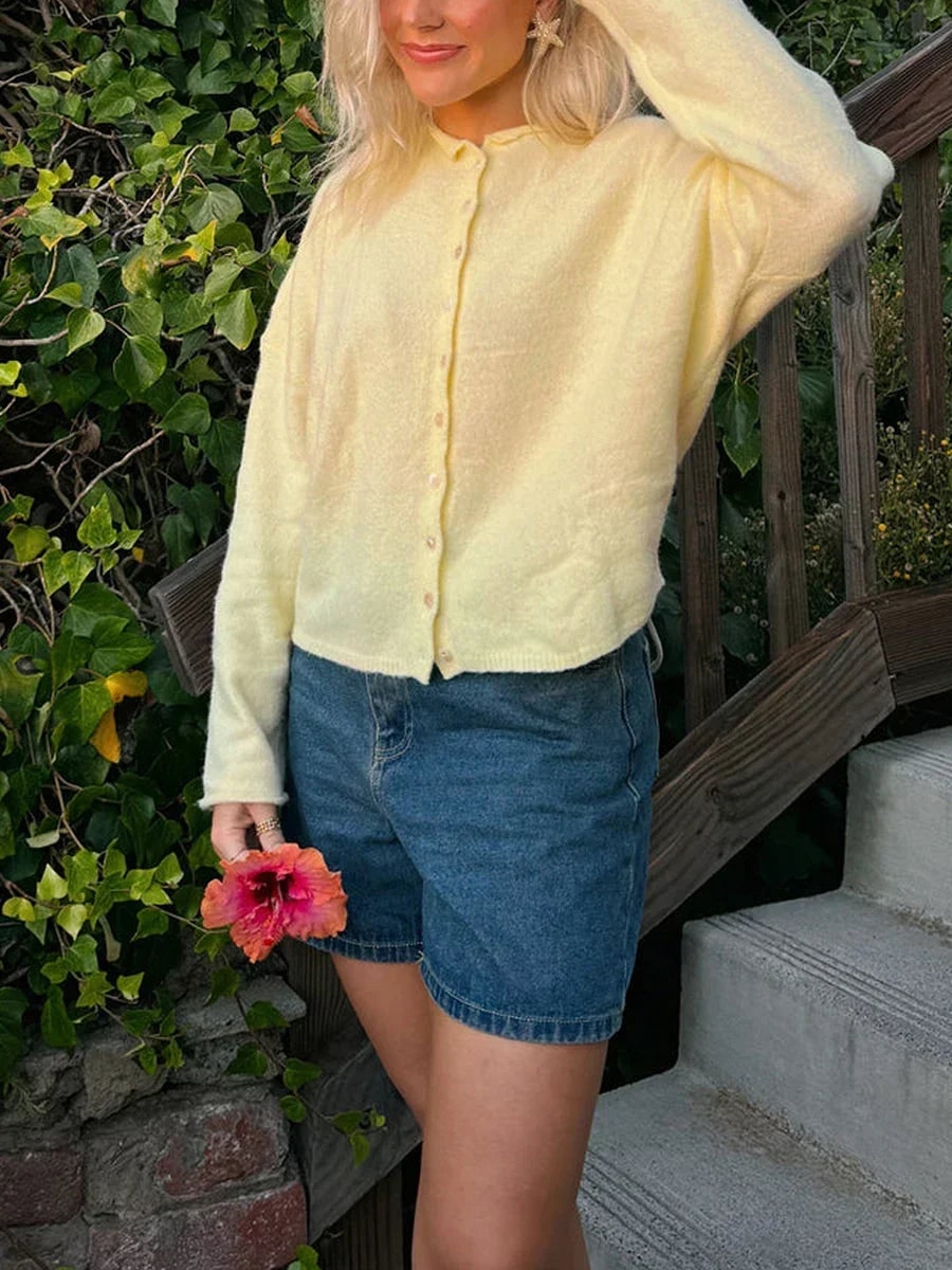 Comfortable Knit Cardigan for Women