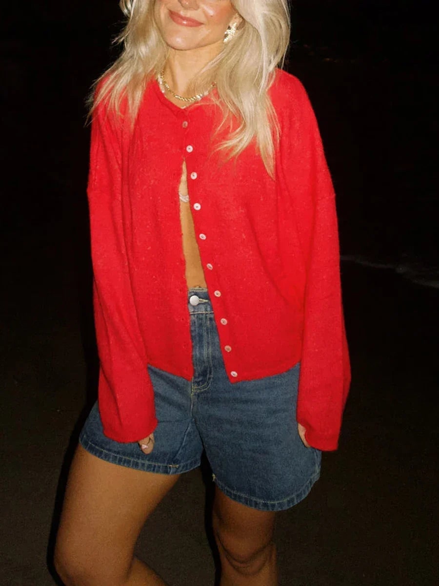 Comfortable Knit Cardigan for Women