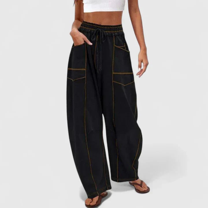 Comfortable Pants for Women - Black