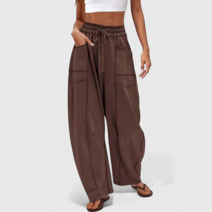 Comfortable Pants for Women - Brown