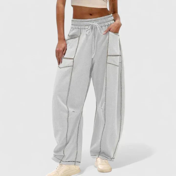 Comfortable Pants for Women - Gray