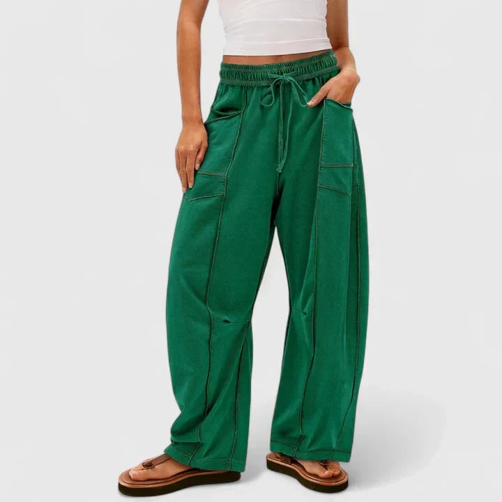Comfortable Pants for Women - Green