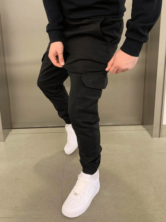 Drawstring Cargo Pants for Men