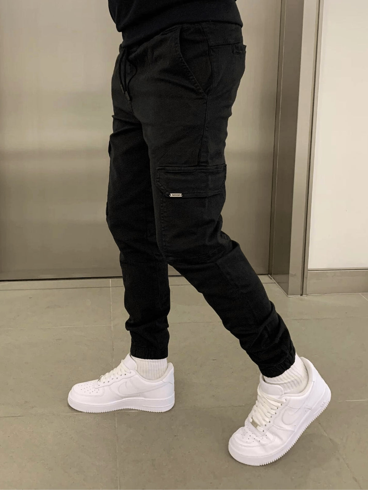 Drawstring Cargo Pants for Men