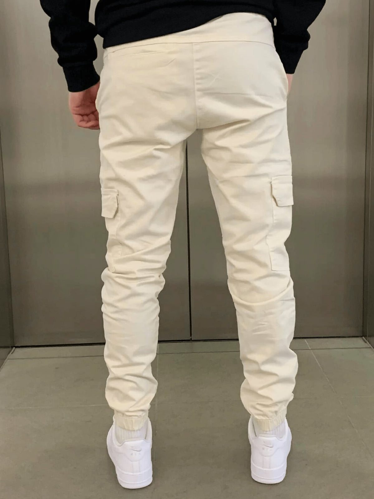 Drawstring Cargo Pants for Men