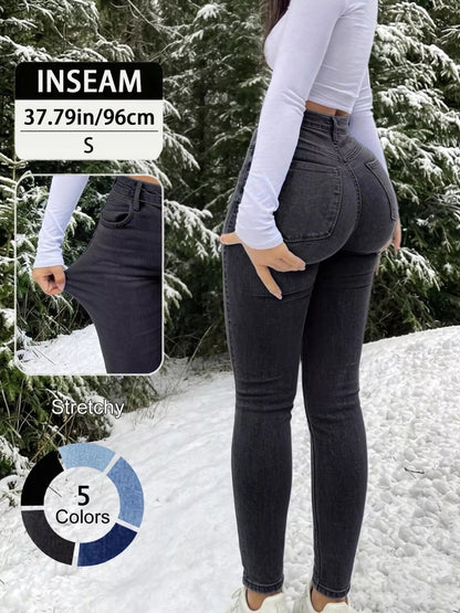 High-Waisted Skinny Jeans for Women