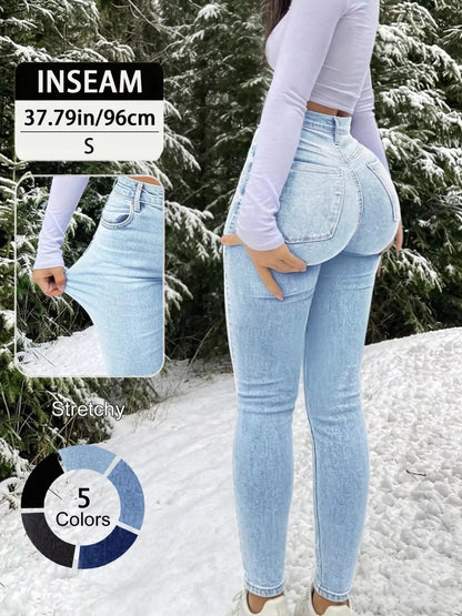 High-Waisted Skinny Jeans for Women