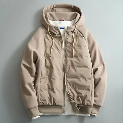 Hooded Oversized Coat - Khaki