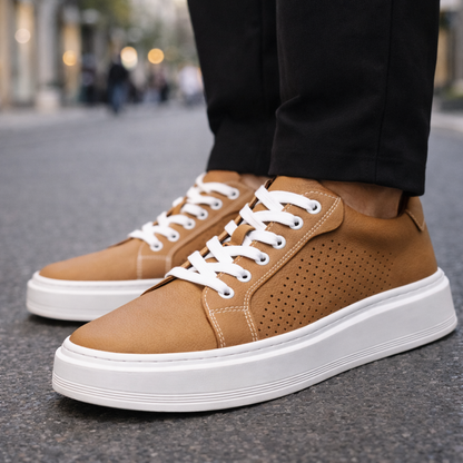 Belcanto Orthopedic Leather Sneakers