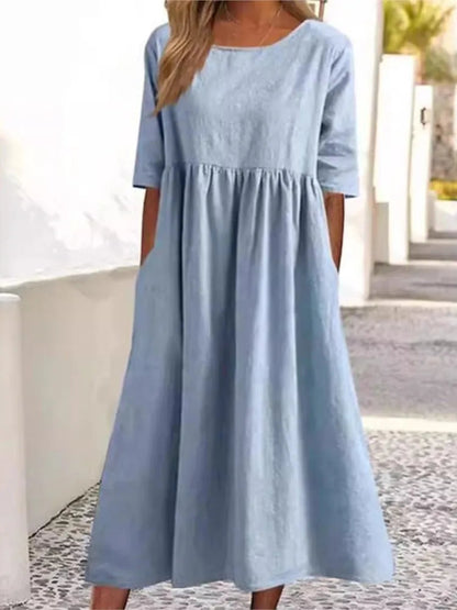Smocked Maxi Dress