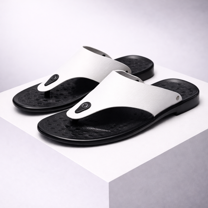Cushioned Leather Sandals