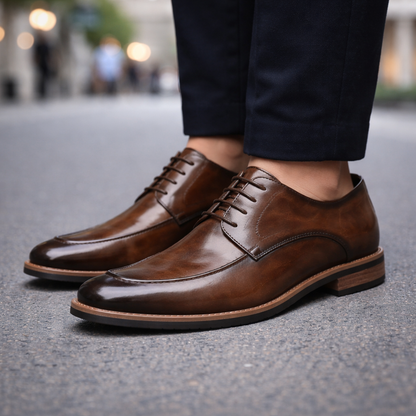 Rivano Leather Orthopedic Dress Sneakers