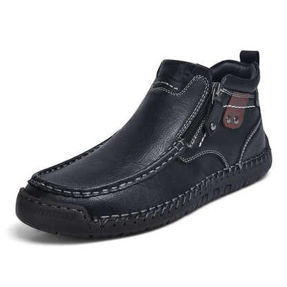 Savonti Orthopedic Leather Ankle Boots
