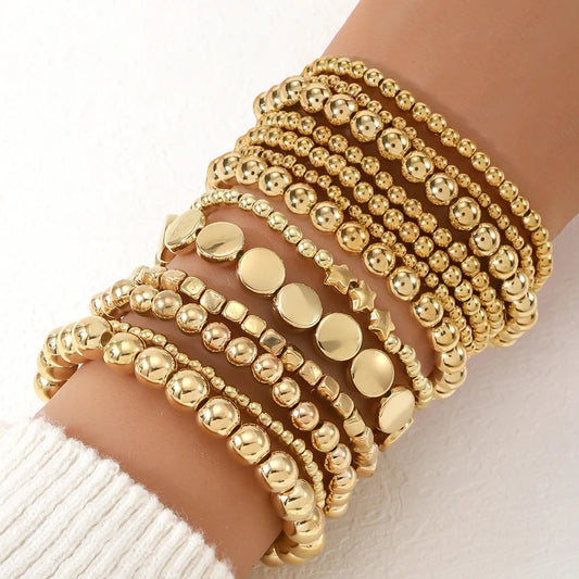 Non-Tarnish Chain Bracelet Set