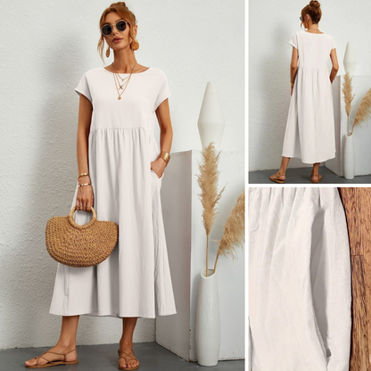 Avalina Smocked Maxi Dress