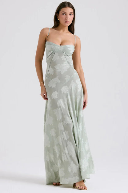 Open-Back Maxi Dress