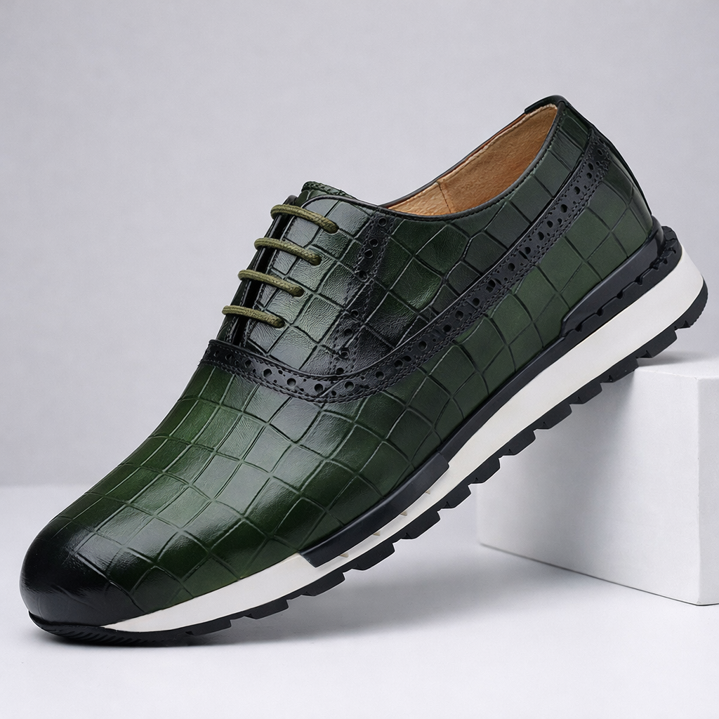Montari Orthopedic Leather Dress Shoes