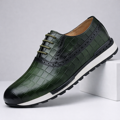Montari Orthopedic Leather Dress Shoes