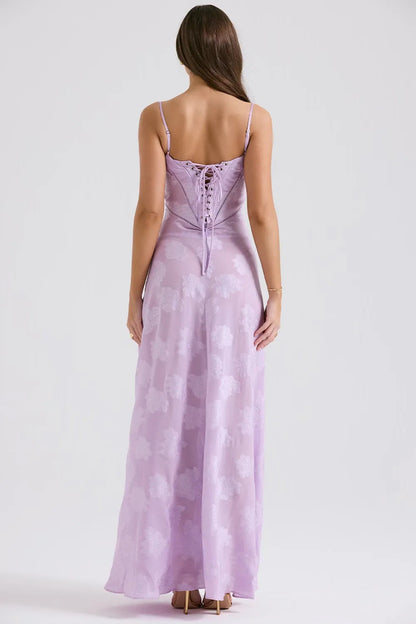 Open-Back Maxi Dress