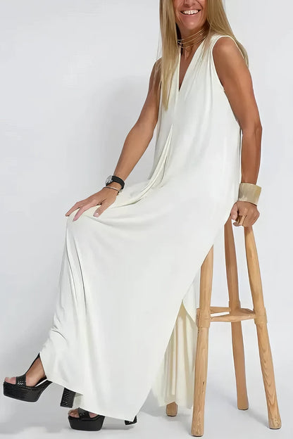 Draped Maxi Dress