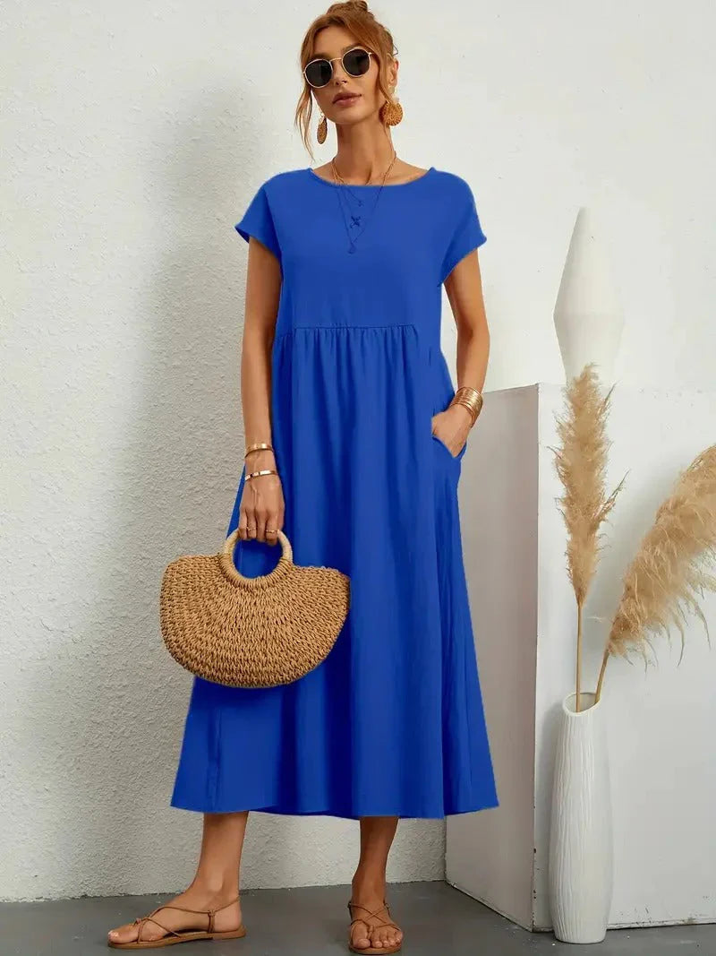 Avalina Smocked Maxi Dress