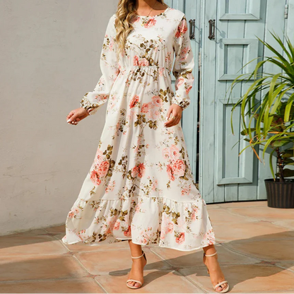 Sylvaine Floral Smocked Maxi Dress