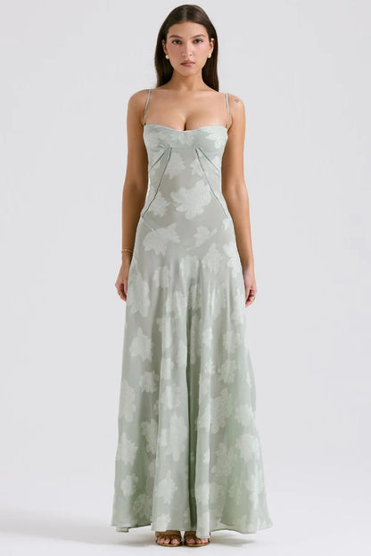 Open-Back Maxi Dress