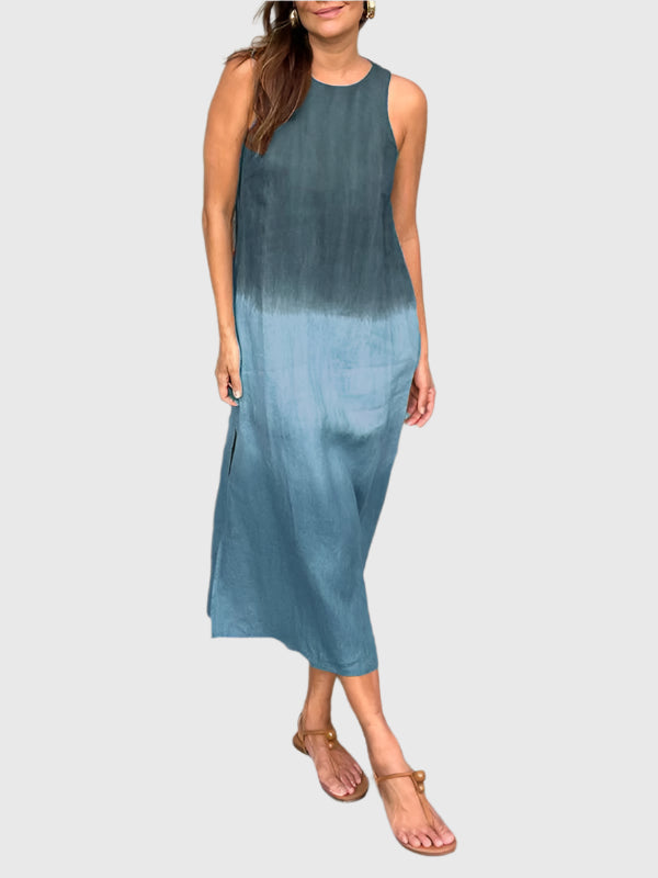 Printed Midi Dress