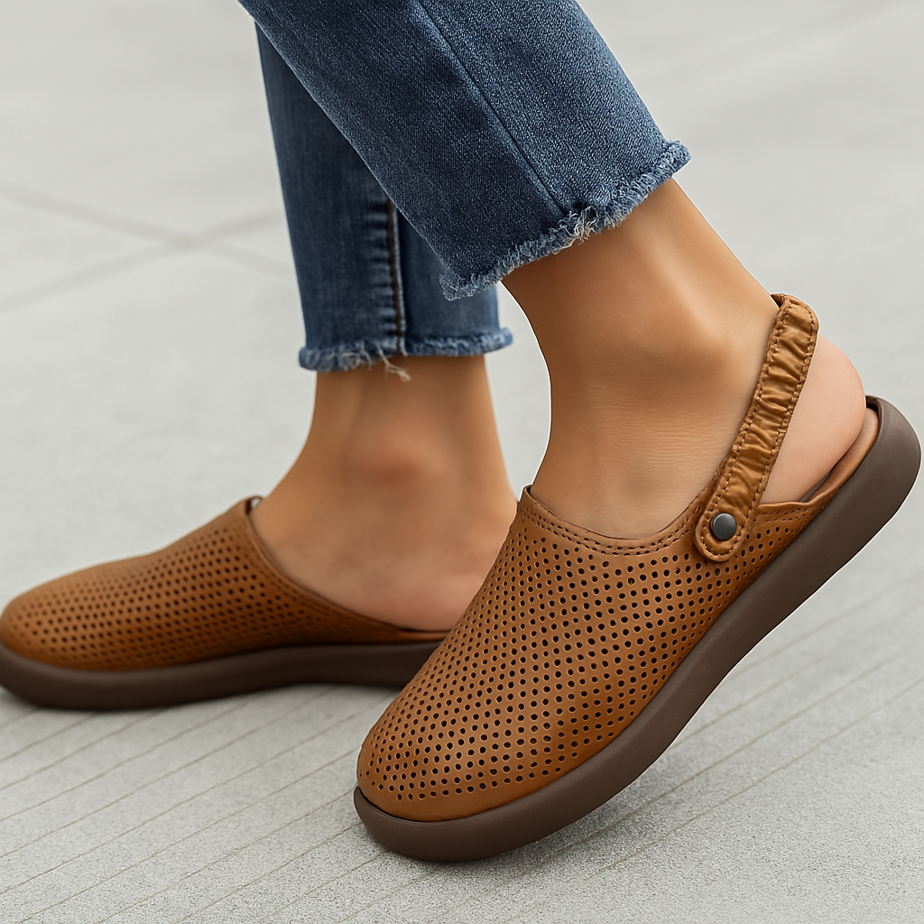 Celara Cushioned Flat Sandals