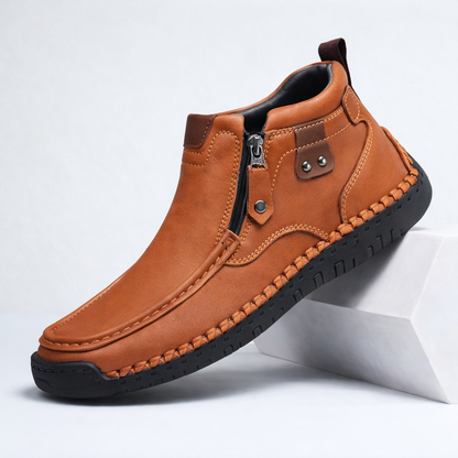 Savonti Orthopedic Leather Ankle Boots