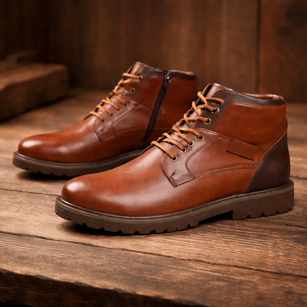 Castano Orthopedic Leather Boots
