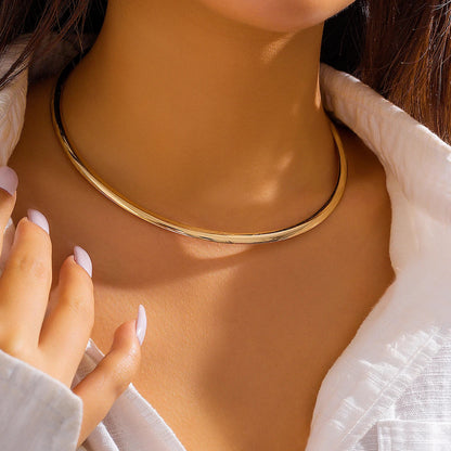Polished Collar Necklace
