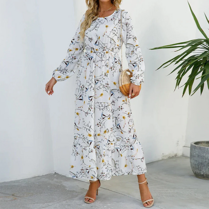 Sylvaine Floral Smocked Maxi Dress