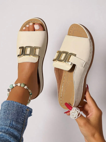 Valora Cushioned Buckle Slides