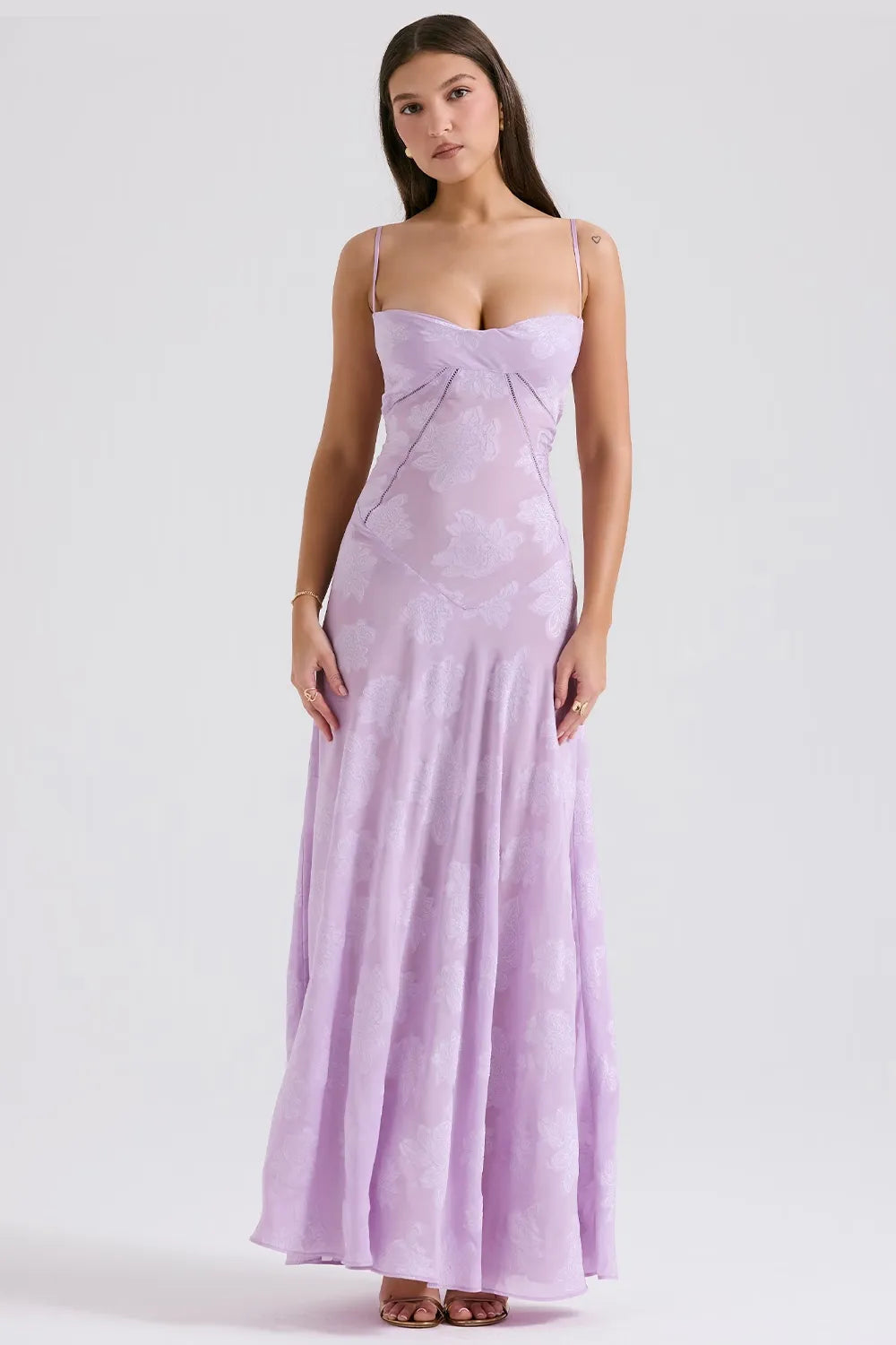 Open-Back Maxi Dress