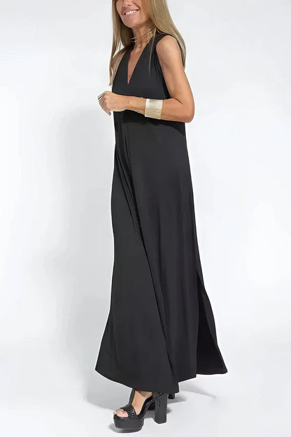 Draped Maxi Dress