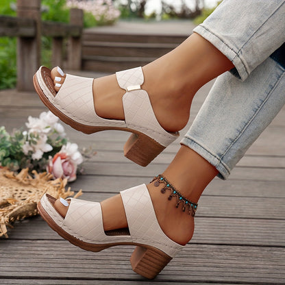 Aurelia Cushioned Flat Sandals