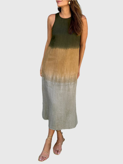 Printed Midi Dress