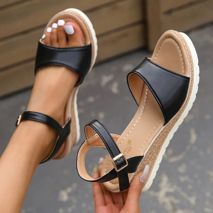 Solana Cushioned Flat Sandals
